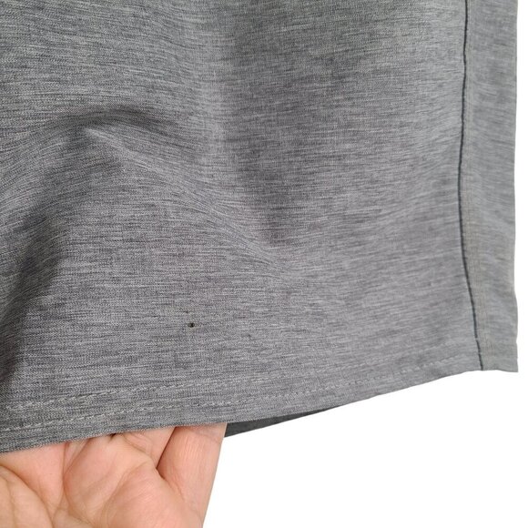 O'Neill Mens size 32 Relaxed Fit Hyperdry Heather Grey Hybrid Board Shorts - Picture 6 of 8